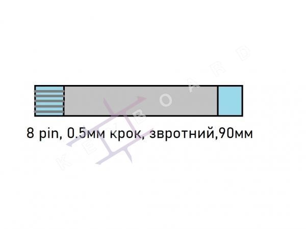 Шлейф до тачпаду Asus Zenbook Pro Duo UX581LV